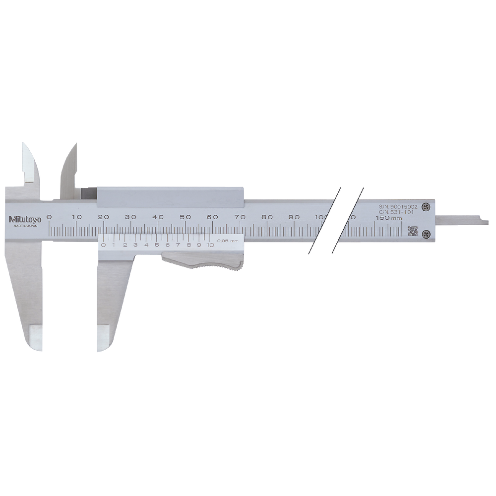 Calliper gauge 150mm (0,05mm) thumb lock