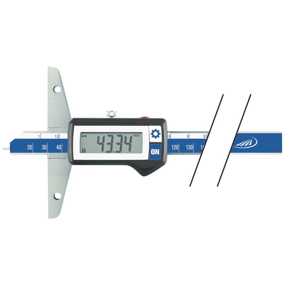 Depth callipers dig. 150mm (0.01mm) integrated radio