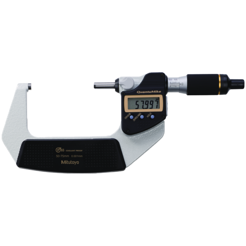 Digital outside micrometer 50-75mm (0,001mm) QuantuMike IP65 with data output