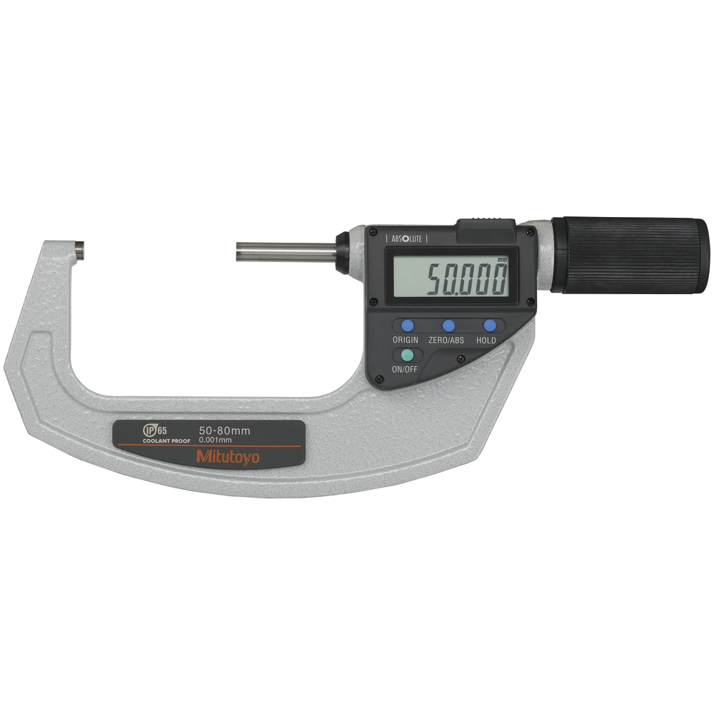 Outside micrometer, digital 50-80 mm QuickMike, with data output