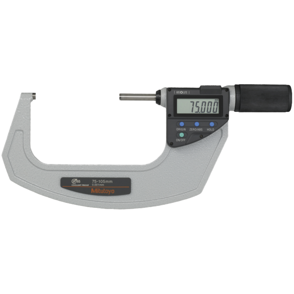 Outside micrometer, digital 75-105 mm QuickMike, with data output