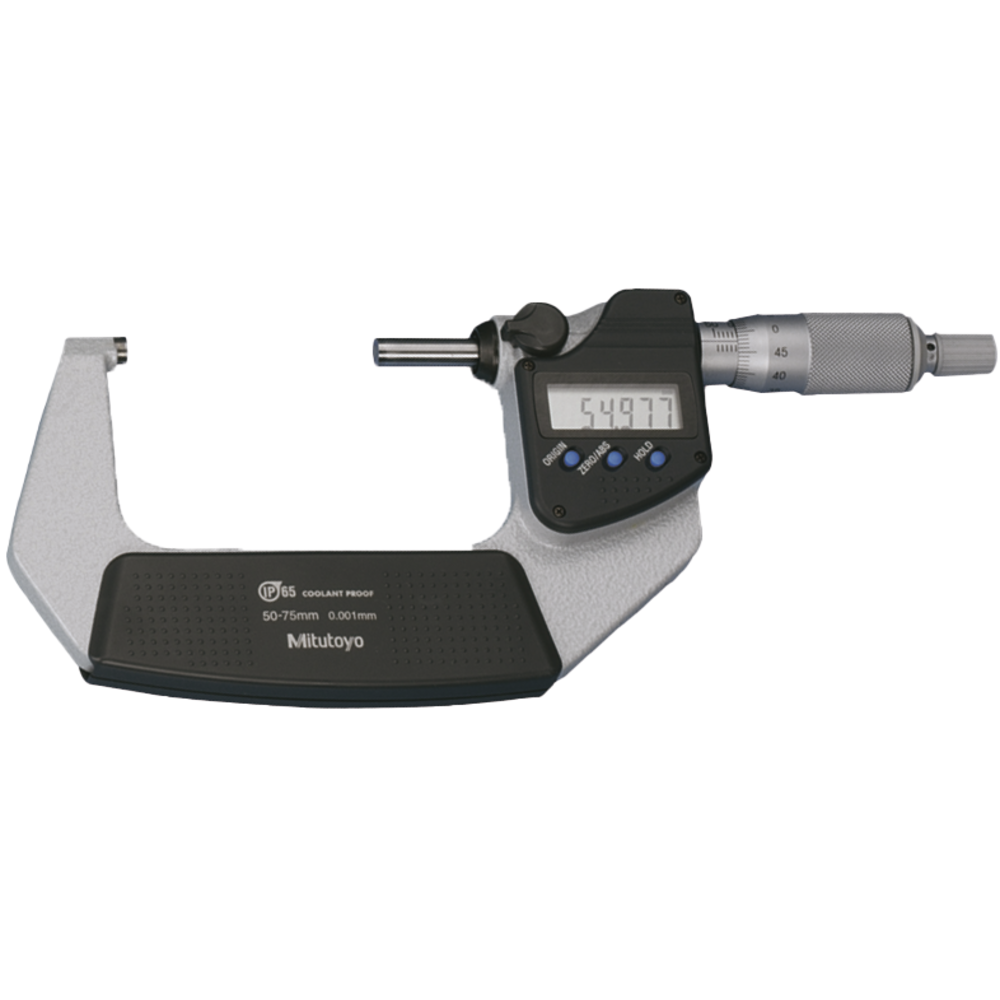 Digital outside micrometer 50-75mm (0,001mm) IP65 with data output