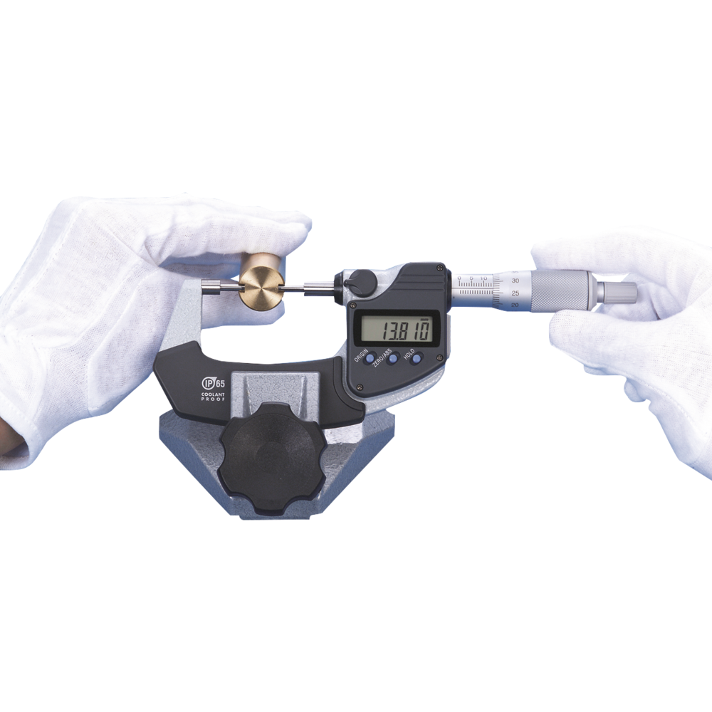 SPI 10-800-1 Electronic Outside Micrometer, IP65 Rated, 0-1" (0-25mm) Range, 0.00005" Resolution