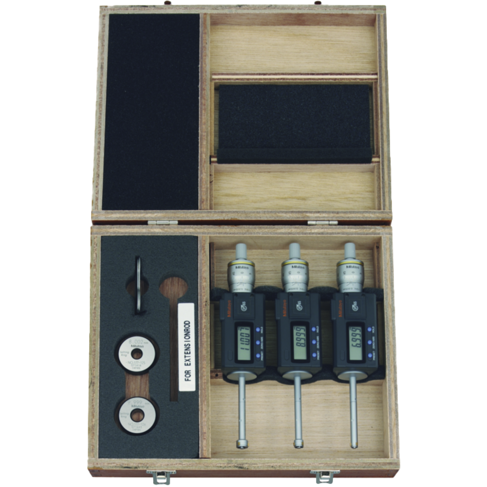Digital bore gauge with three-point contact 6-12mm (0,001mm) IP65