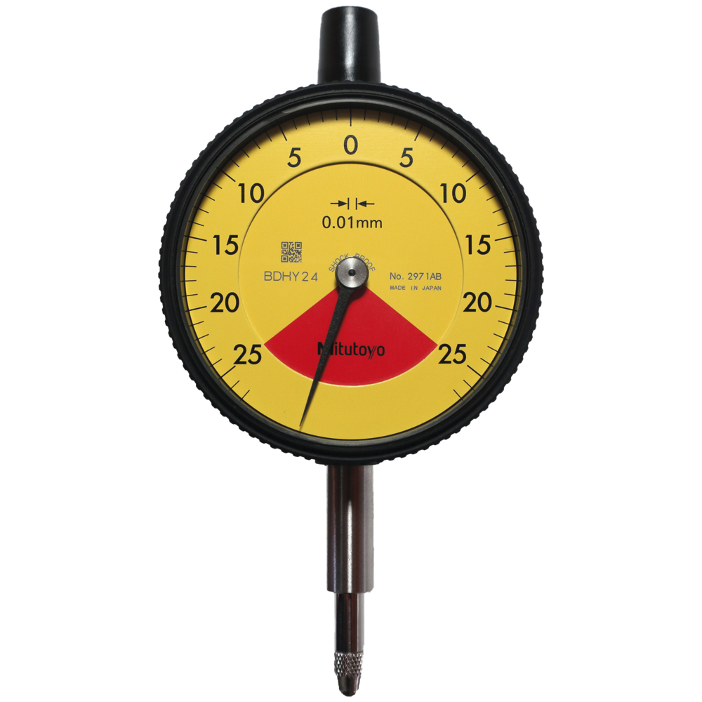 Sicherheitsmessuhr 0,8mm (0,01mm) Außenring-ø 57mm, stoßgeschützt
