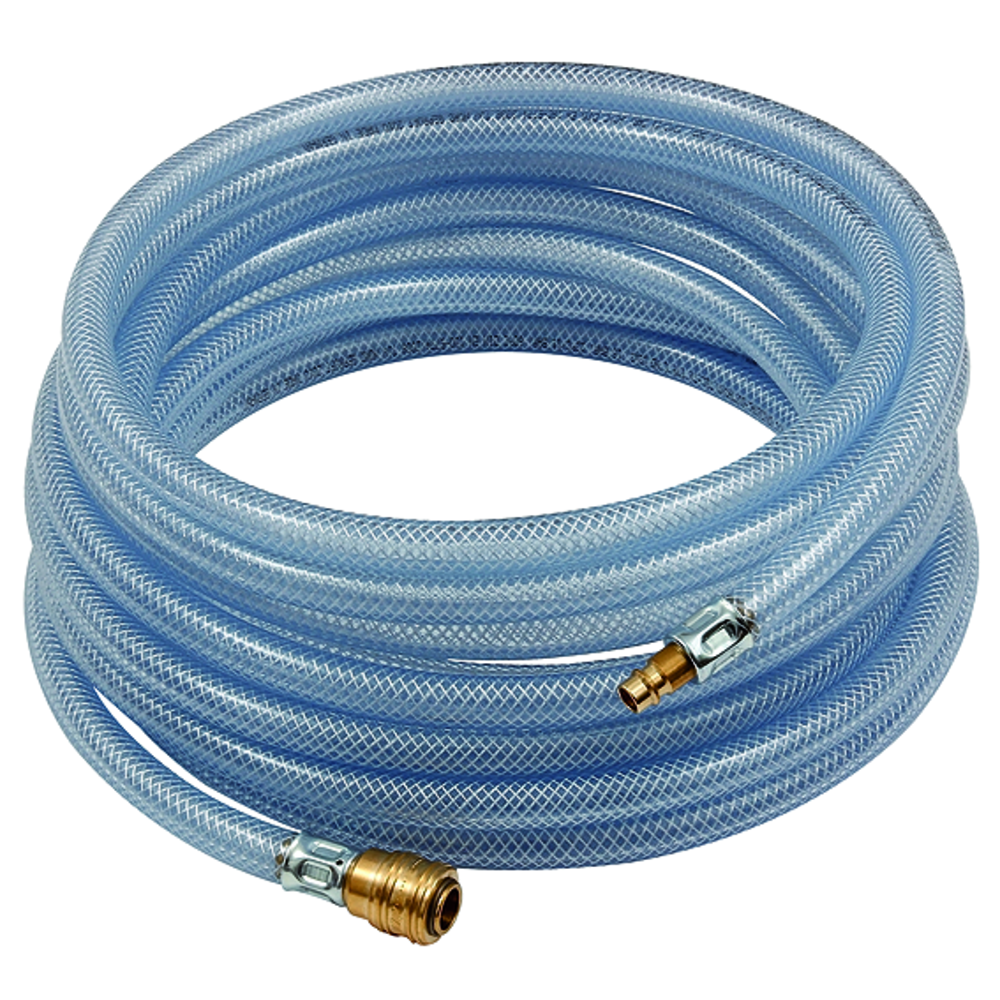 PVC fabric hose set, quick-release coupling, hose ø 15x9, length 10 m