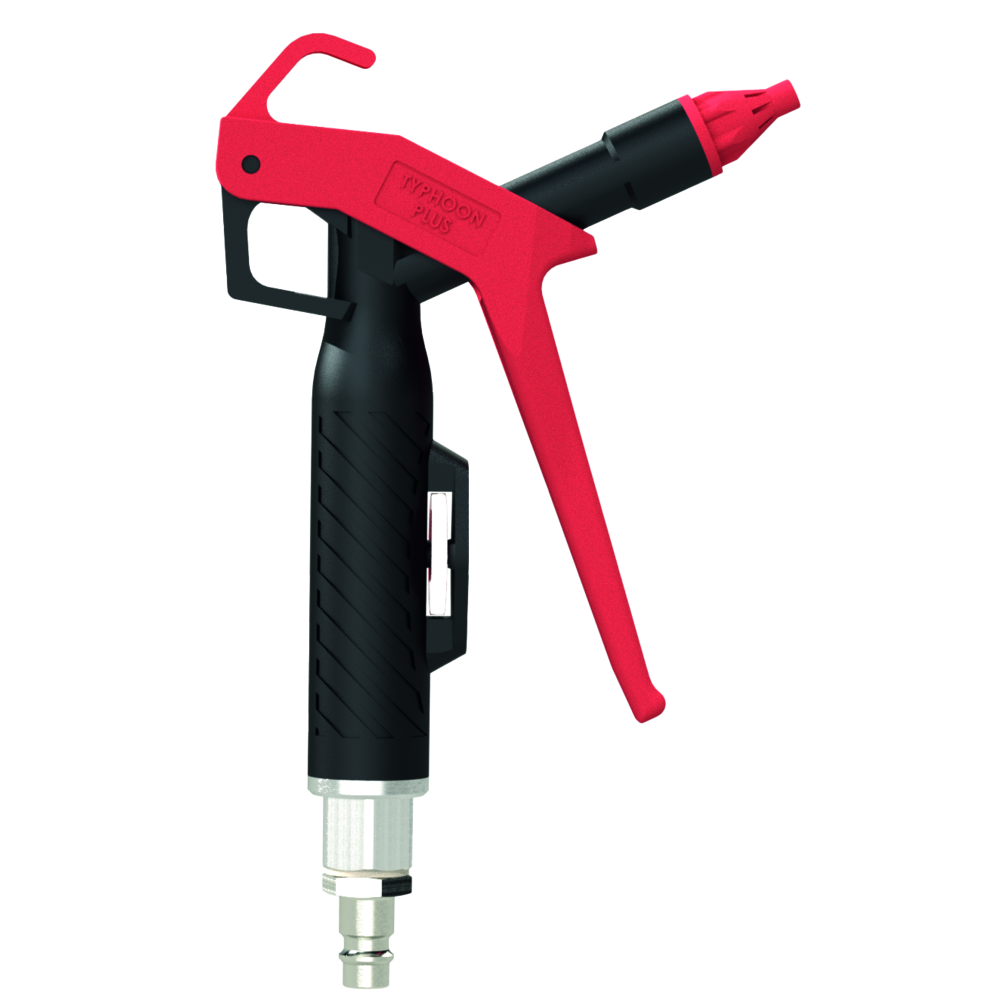 High-performance “Typhoon Plus” blow gun, plastic, nipple NW 7.2