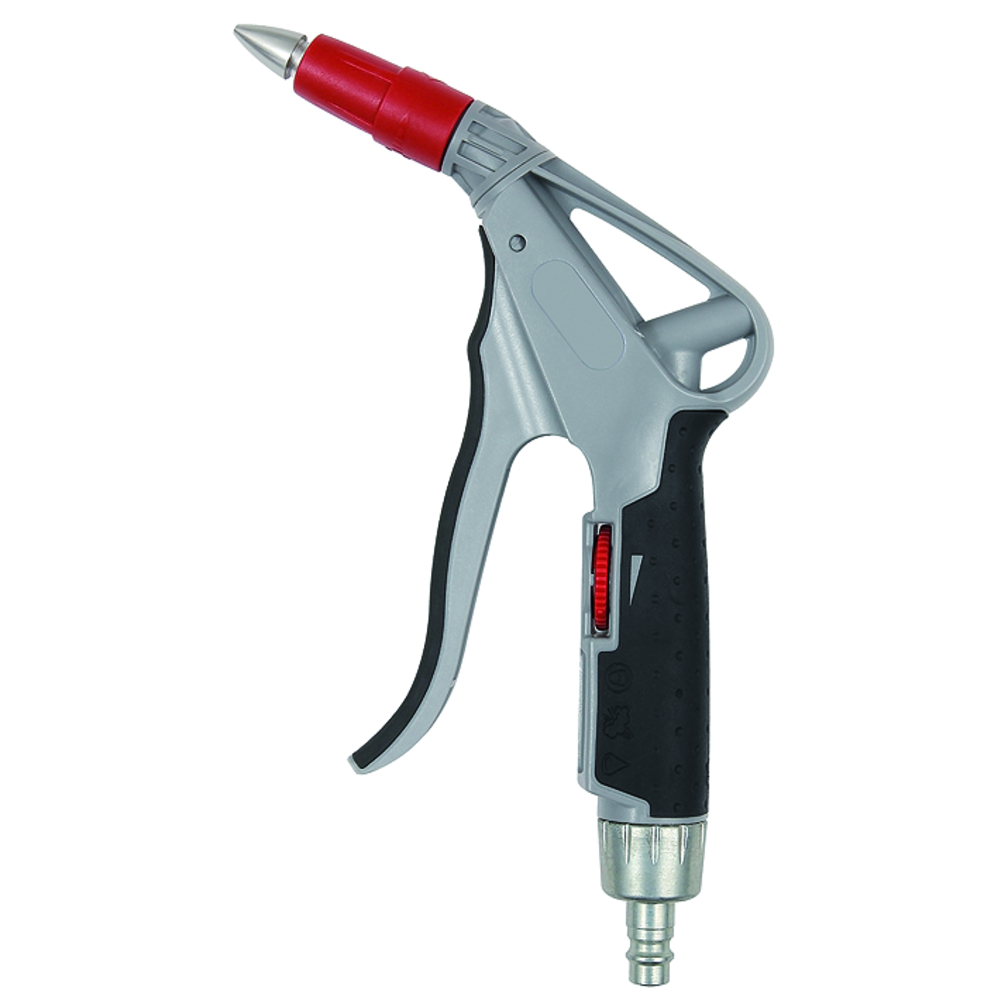 Compressed air / liquid gun, infinitely adjustable, G 1/4 IT