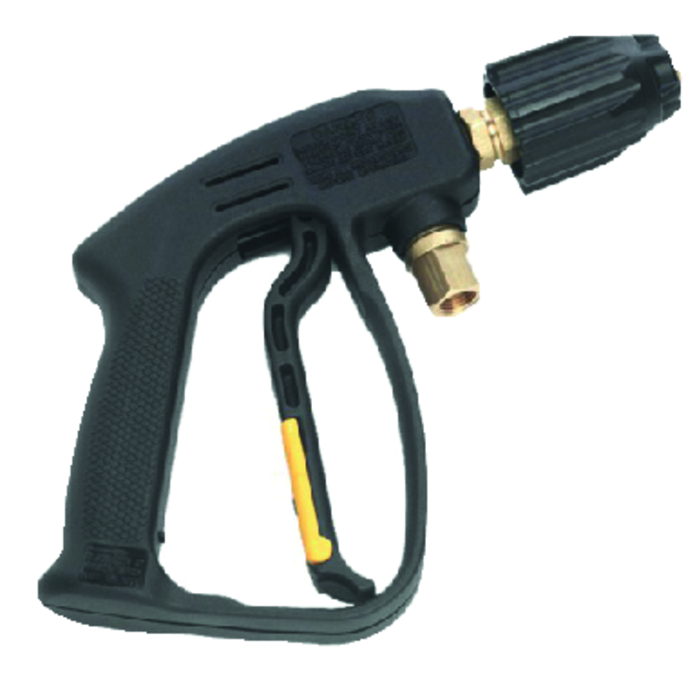 Spray gun with adjustable cone spray nozzle, G 1/4" IT
