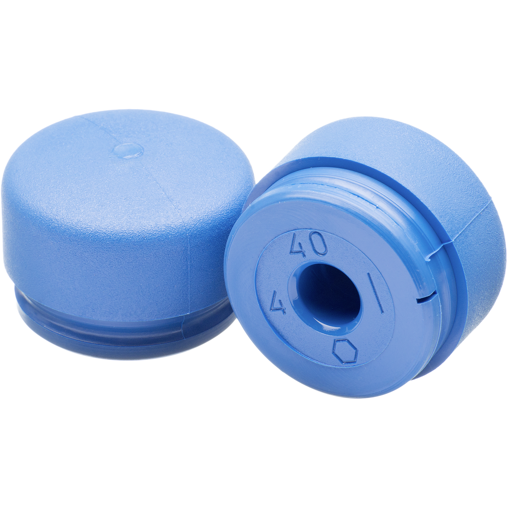 Insert 30mm, polyurethane, blue