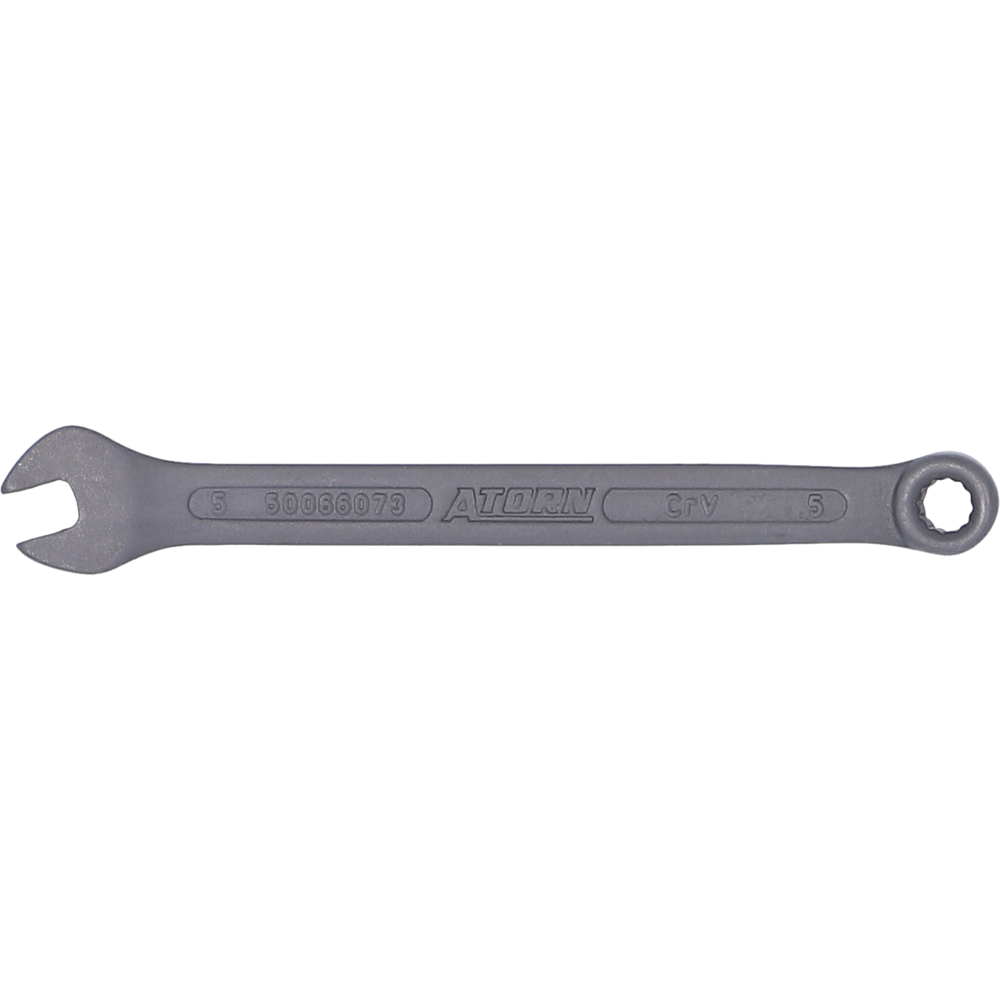 Combination spanner DIN3113A 5mm, L=90mm (CrV steel)