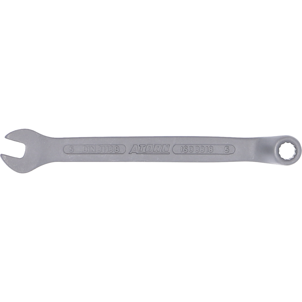 Combination spanner DIN3113B 5mm, L=95mm (CrV steel)