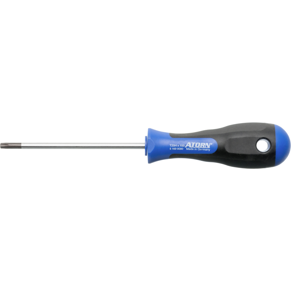 Screwdriver TR40 x130mm with bore