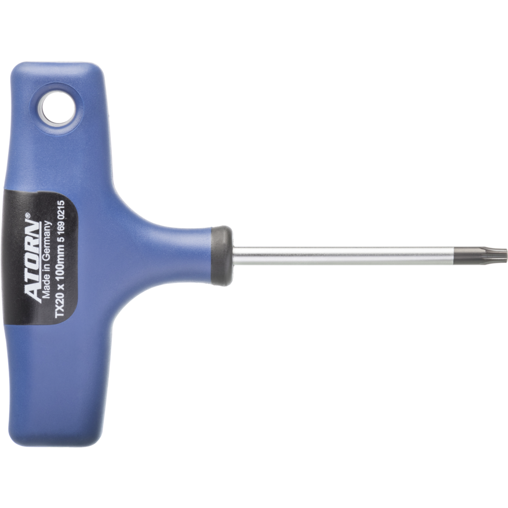 Torx pin wrench T-handle T8x100