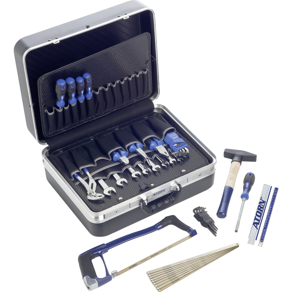 Tool case equipped with 48 pcs.