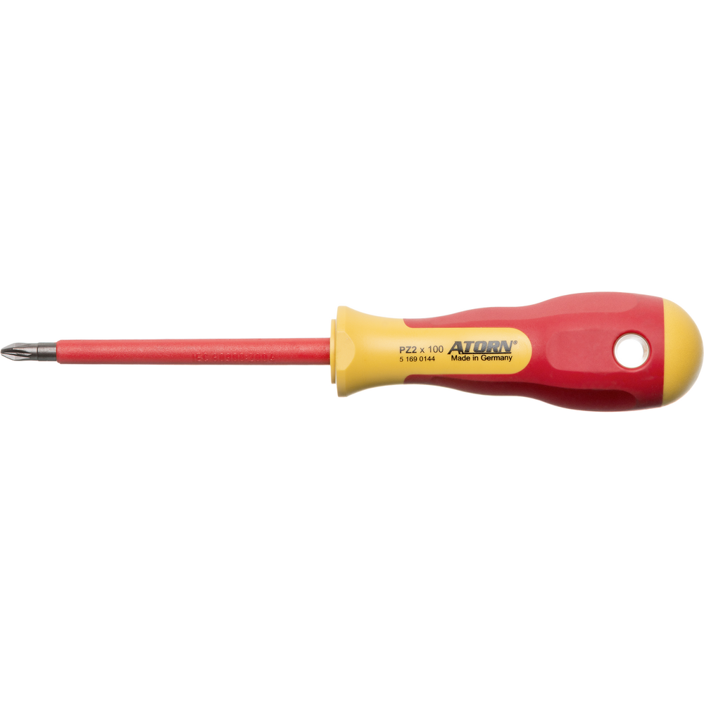 VDE screwdriver DIN7438 PZ2 L=100mm