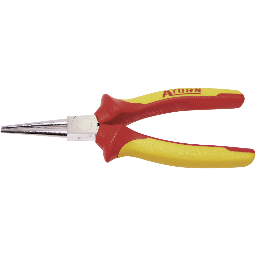 VDE round-nose pliers DIN/ISO5745, 160mm, with long jaws