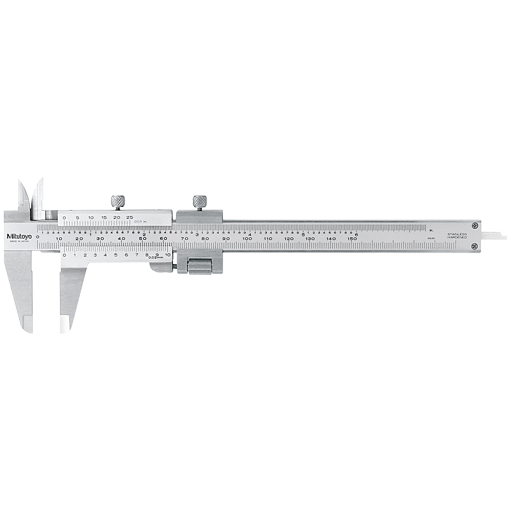 Messschieber 130mm/5' (1/1000'' x 0,02mm) Feineinstellung