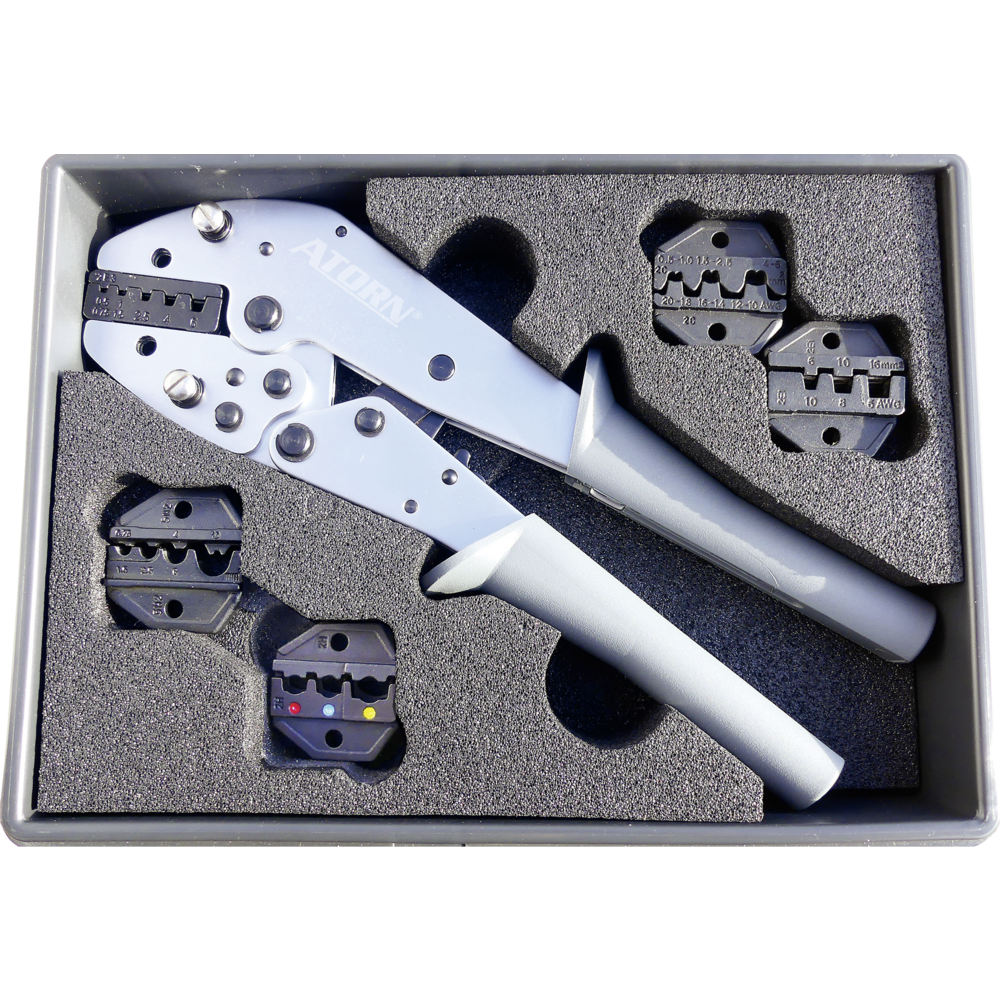 Set of crimping pliers