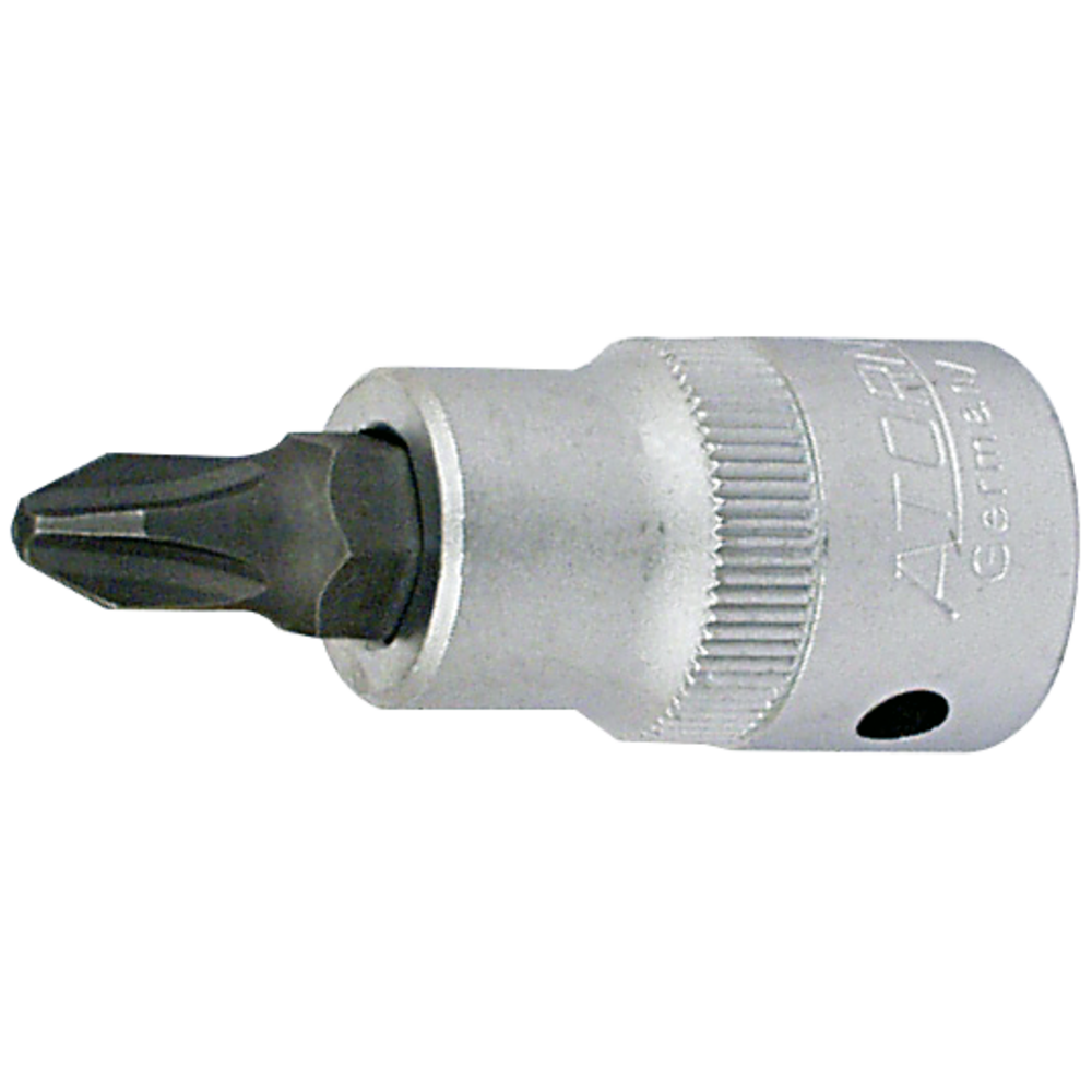 Socket insert 1/4", Pozidriv PZ1 L=37mm