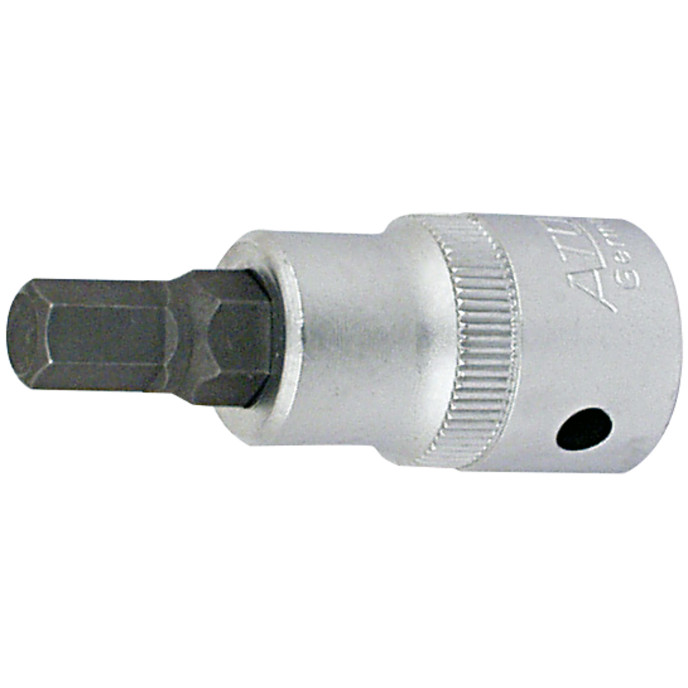 Socket insert 1/4", hex. bit, 3mm L=37mm