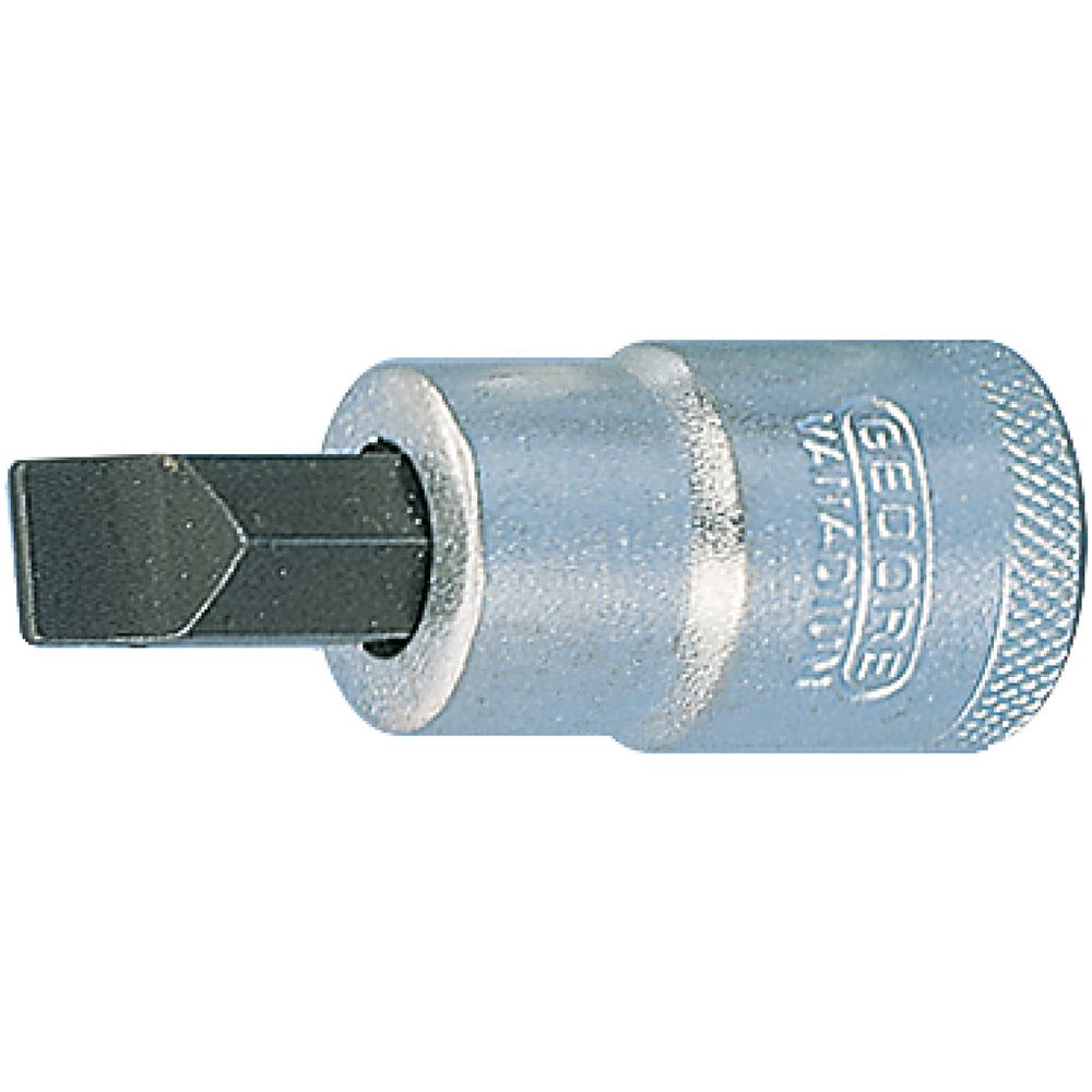 Socket insert 1/2", flat head 1,2x8mm L=56mm