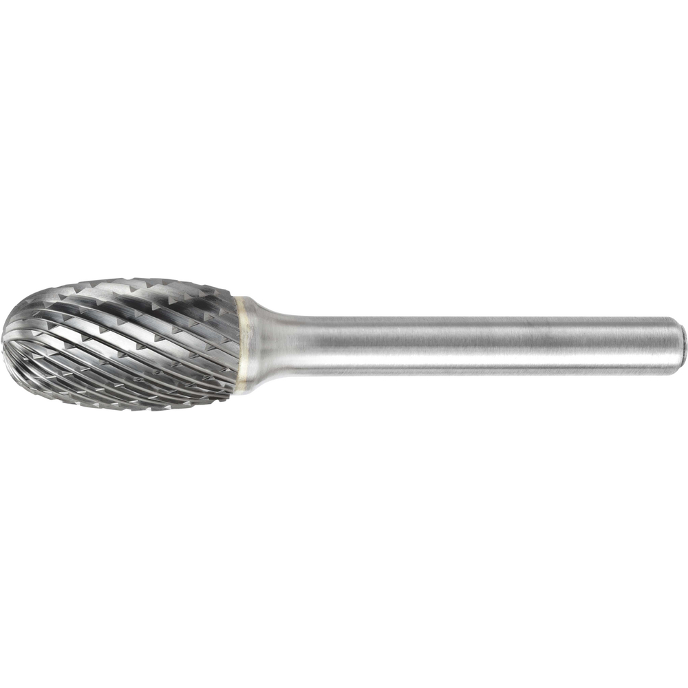 Small carbide rotary cutter type TRE 3x6mm toothing 6 (1), shank 3mm, L=75mm