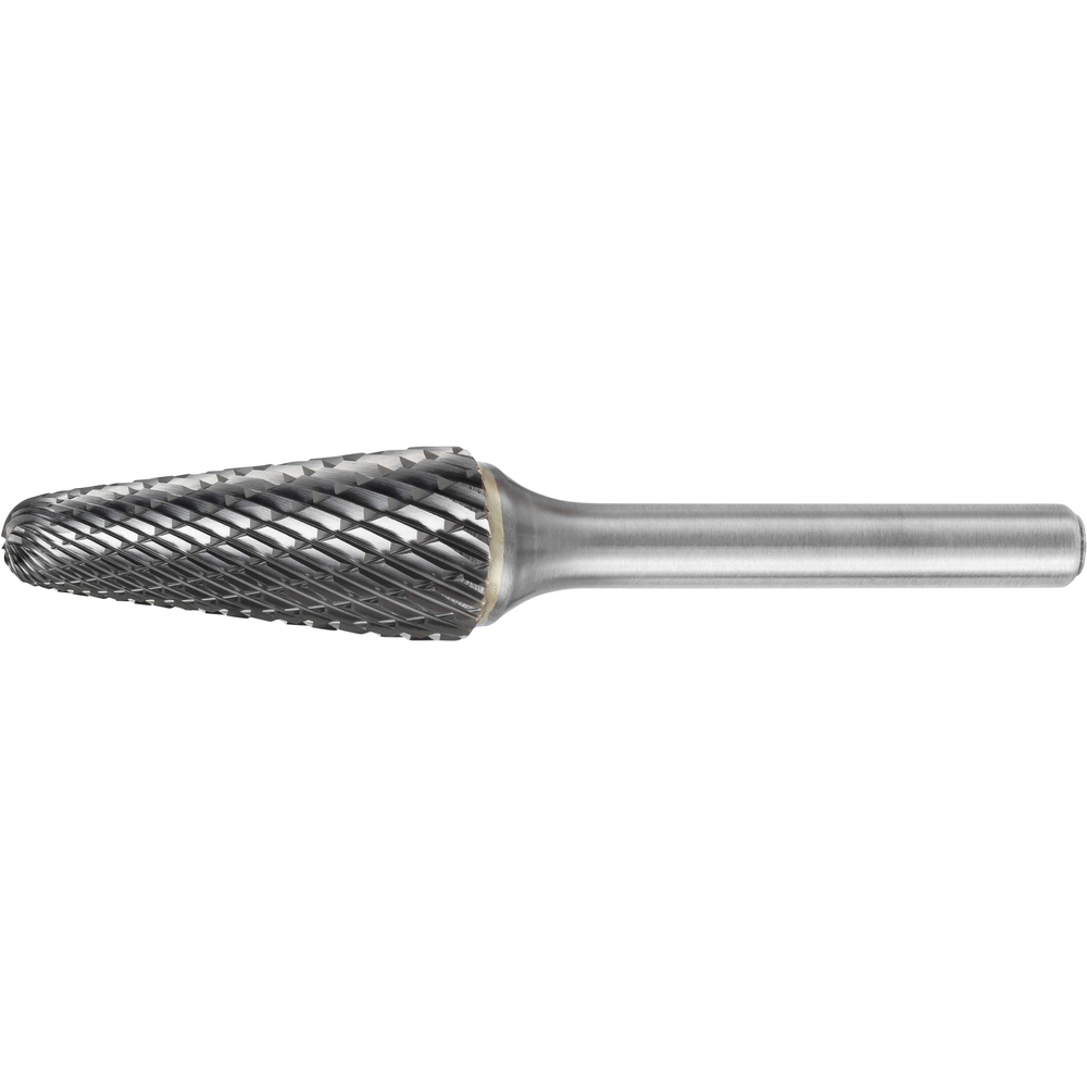 Small carbide rotary cutter type KEL 3x12mm toothing 6 (1), shank 3mm, L=75mm