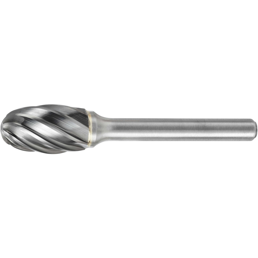 Carbide rotary cutter sim. to DIN8033 type TRE 10x15mm Al teeth, shank 6mm