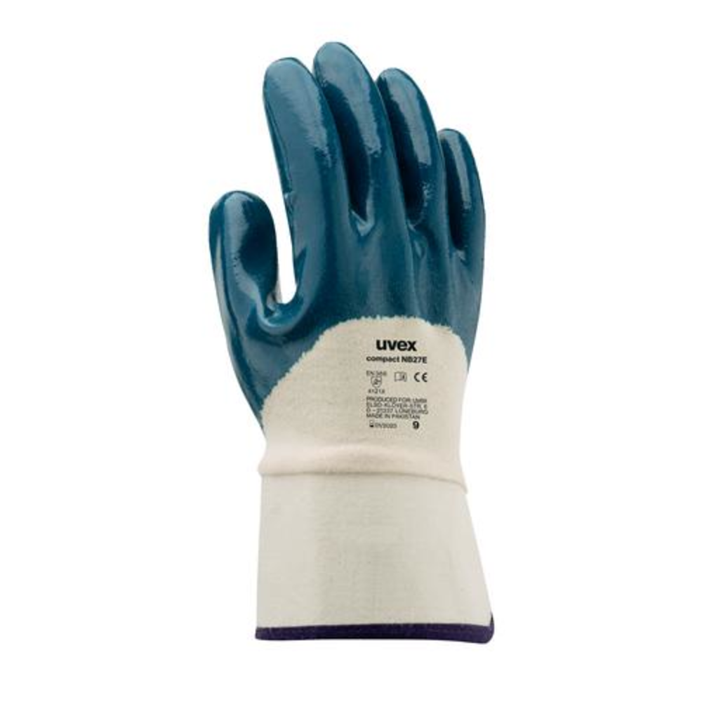 Compact safety gloves