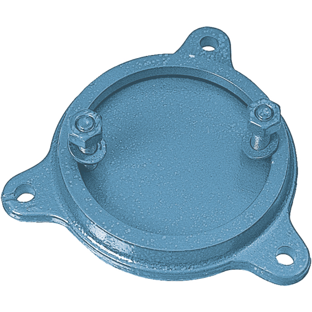 Drehuntersatz für 100 mm Parallel-Schraubstock, Farbe blau
