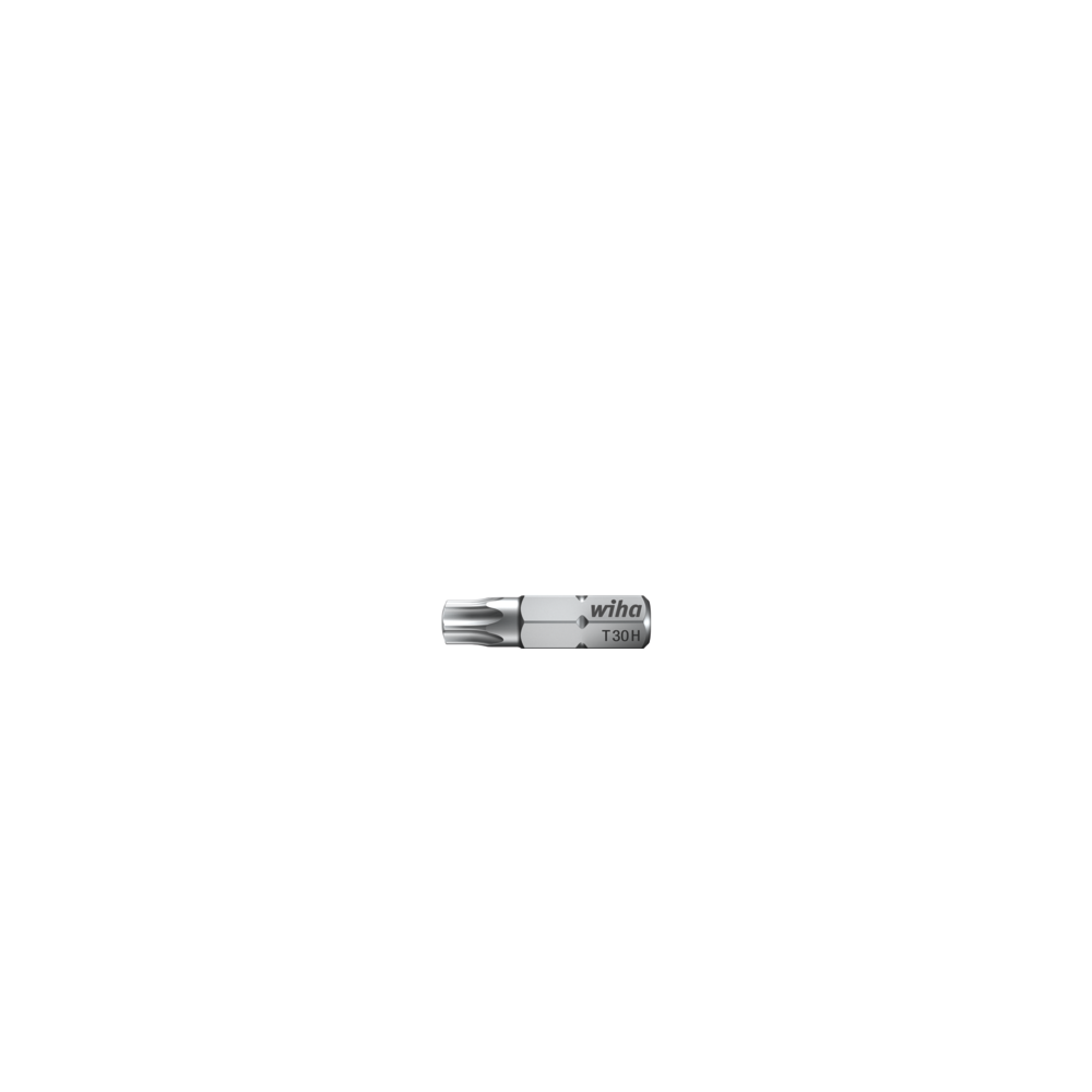 Bit shape C6,3-1/4" Torx with bore TR10x25mm