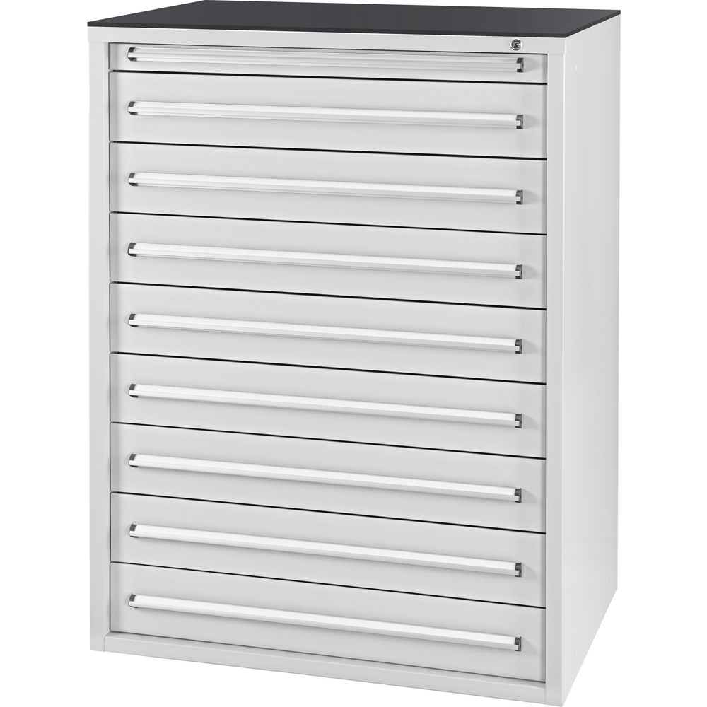 Werkzeugschrank B mit 9 Schubladen RAL7035/7035 Vollauszug