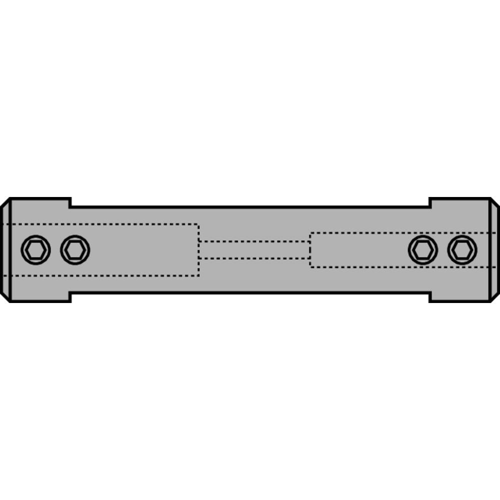 Tool holder 645.0012-D 12x75mm (cutting inserts-4+5mm) IC