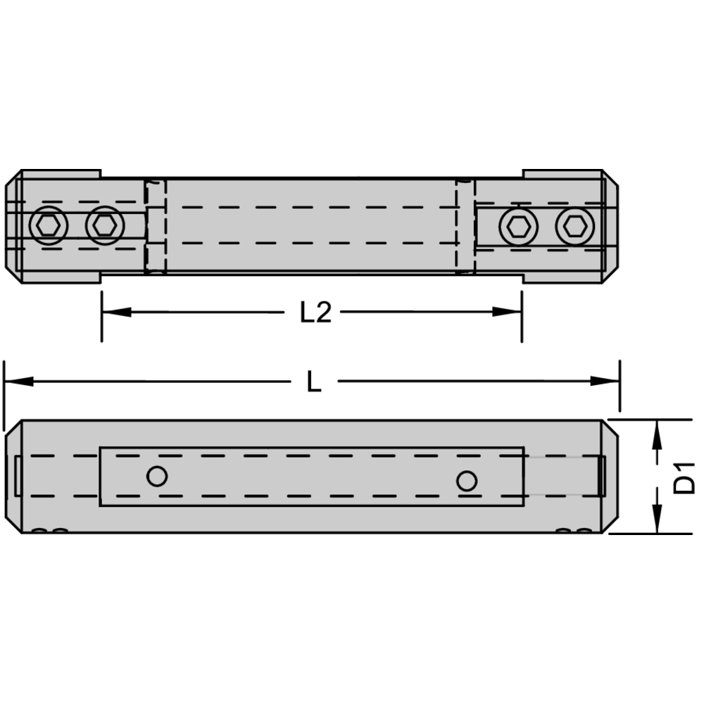 Base holder VG08-16 for Flex V08
