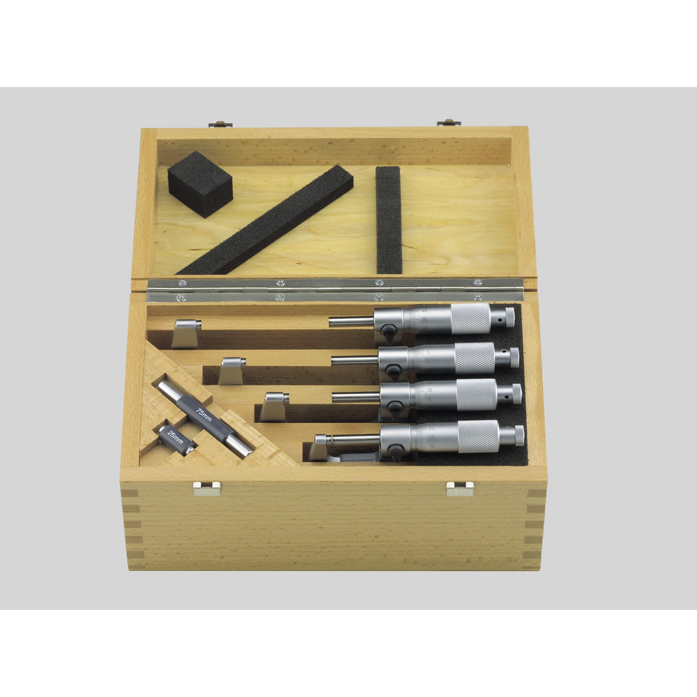 40 SA Bügelmessschrauben-Satz 0-100mm analog 0,01mm