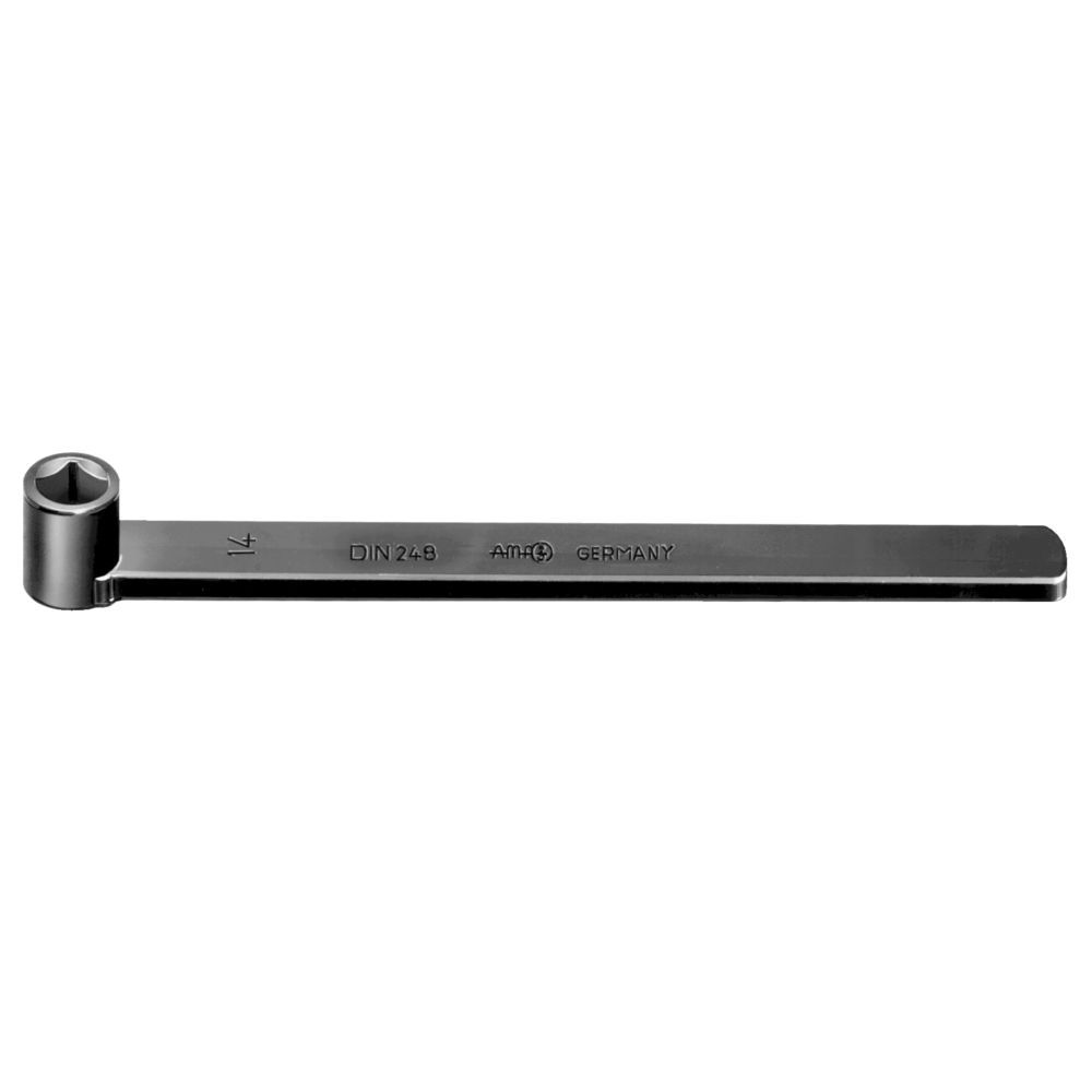 Square ring spanner DIN248 8mm