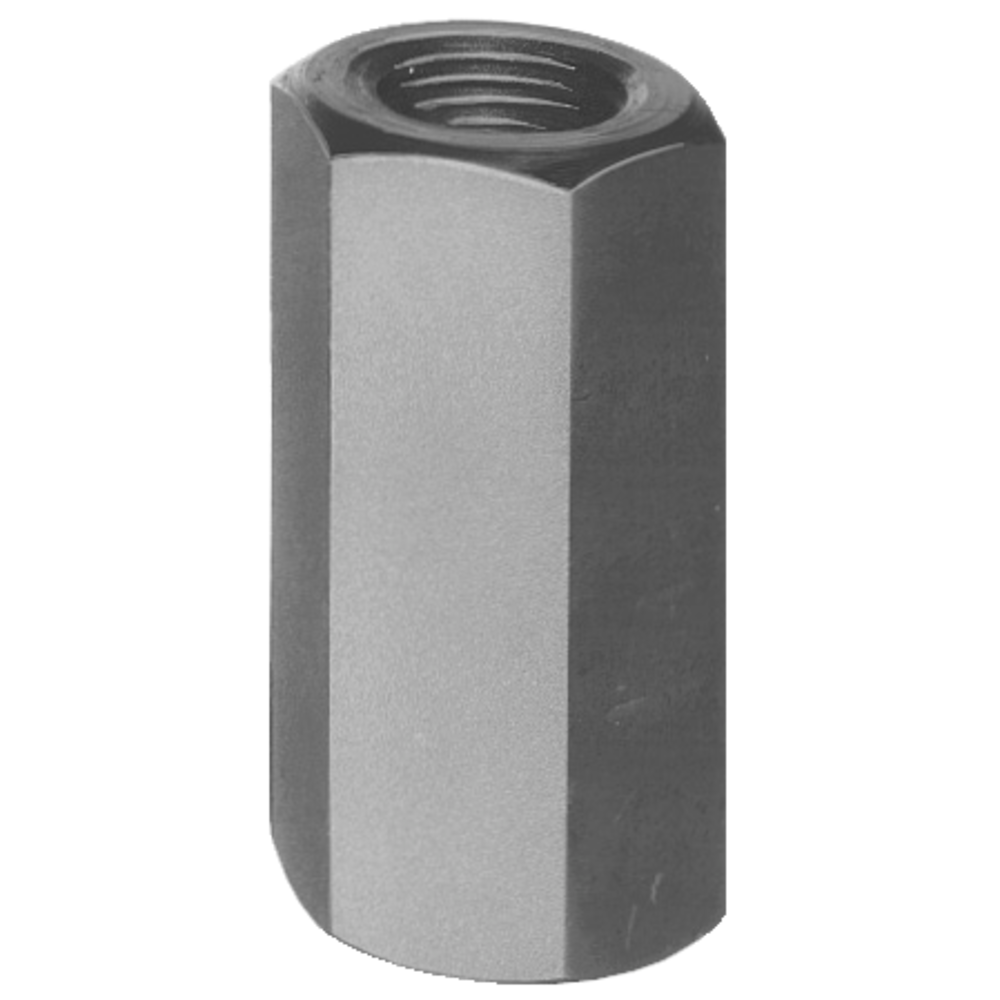 Extension nut 3xD tall, DIN6334, M6, 10mm