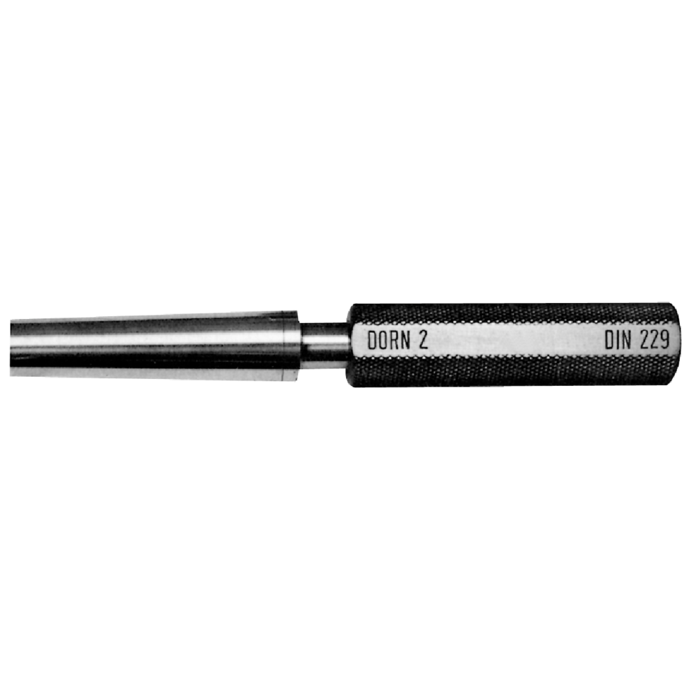 Morse taper plug gauge DIN229 without tang MK2