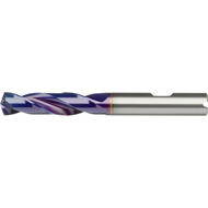 Hochleistungsbohrer VHM-TiNAlOX HPC 3xD 3,0x6x62 mm HB-Schaft mit IK