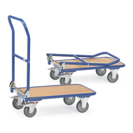 Folding trolley 720x450mm, load cap. 150kg,