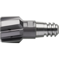 Ex. head reamer, SC, sz. 6 Ø10 mm H7 with IC radial, TiAlN (VA), Wr. width 6