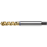 Machine tap HSS-E PM DIN371C 50° synchro, M4 blind-hole thread TiN