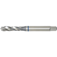 Machine tap HSS-E DIN371C 40° M3 blind-hole thread TiN