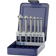 Deburring countersink HSS sim. to DIN335C 90° (6-piece) SL=100mm