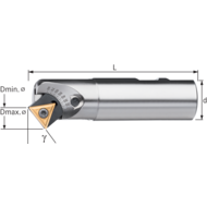 Index. ins. mill. counterb. 10-80° shank-25mm f. 1 index. ins. TC..16T3/SC..1204