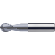 SC radius milling cutter 30° 3mm, clear. (stainless steel) Z=2 HA, Ultra-MS