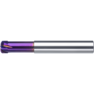 Solid carbide torus face milling cutter 12° 2mm, Z=4, HA, RockTec PRO