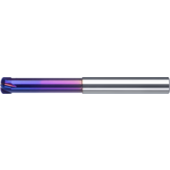 Solid carbide torus face milling cutter 12° 10mm, Z=4, long, HA, RockTec PRO