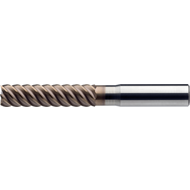 Solid carbide multi-flute milling cutter 50° 3mm, Z=6 long, RockTec-65